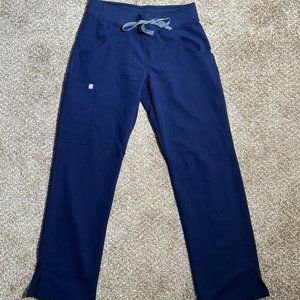Figs Kade Cargo Scrub Pants NAVY XS Petite